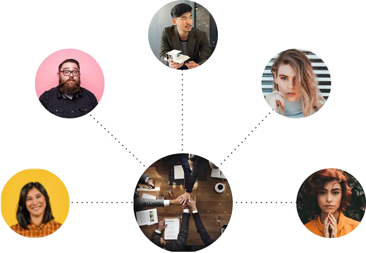 Team collaboration with diverse members